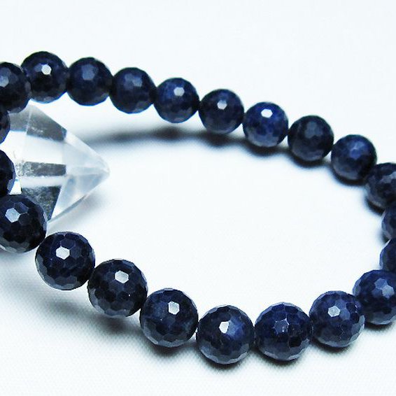 サファイア ブレスレット 9mm [T692-5884]