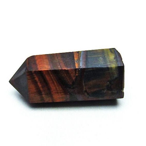 レッドタイガーアイ 赤虎目石 六角柱[T693-4473]