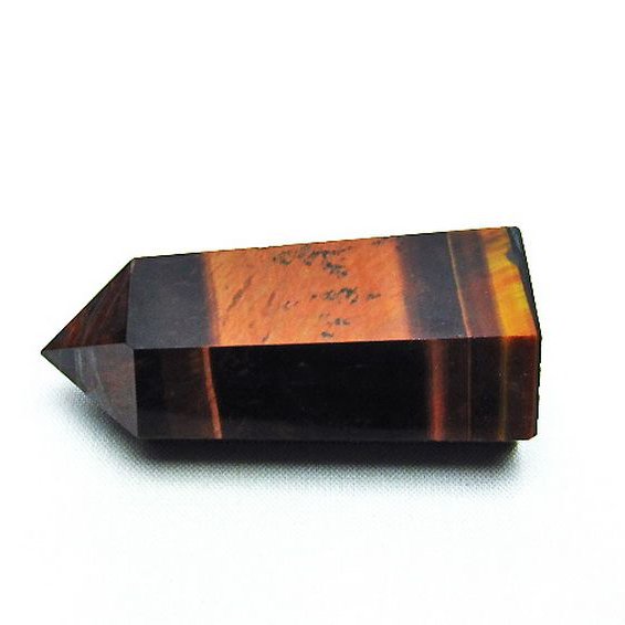 レッドタイガーアイ 赤虎目石 六角柱[T693-4535]