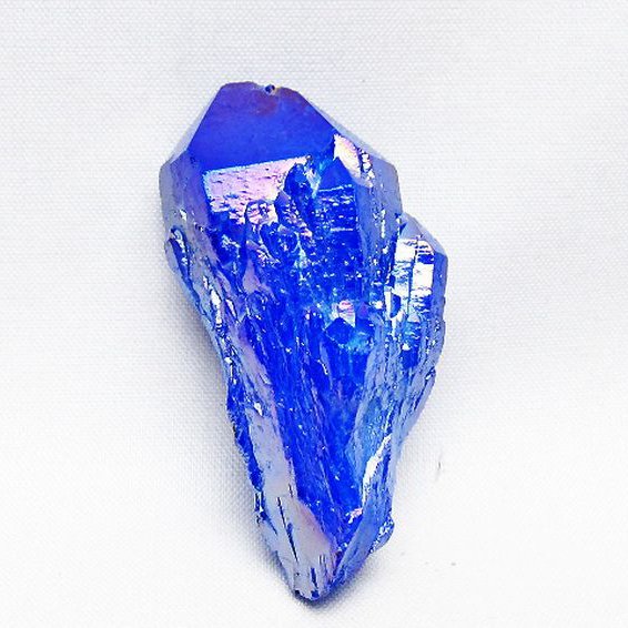 オーラ水晶 オーラクリスタル カテドラルライブラリー  原石 (ブルー)[T693-4885]
