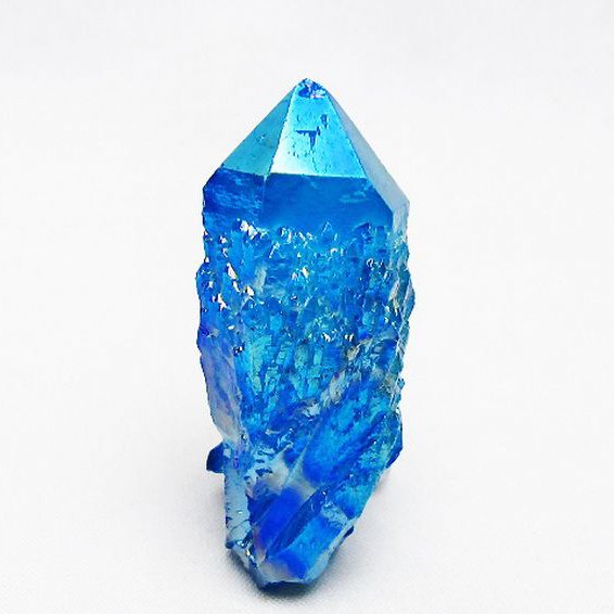 オーラ水晶 オーラクリスタル カテドラルライブラリー  原石 (アクア)[T693-4955]