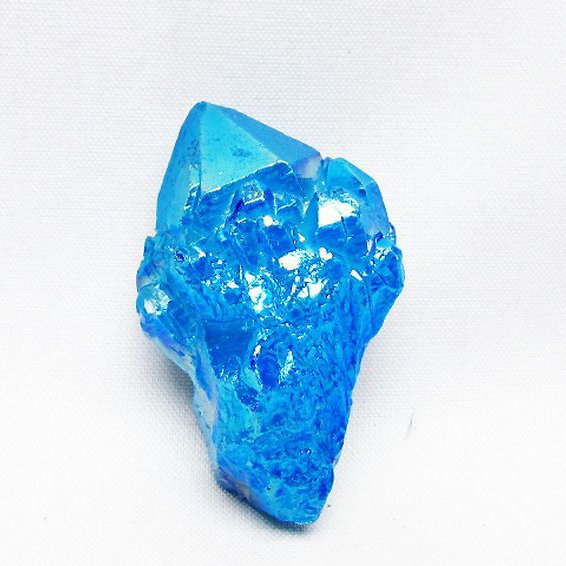 オーラ水晶 オーラクリスタル カテドラルライブラリー  原石 (アクア)[T693-4967]