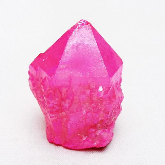 オーラ水晶 オーラクリスタル カテドラルライブラリー  原石 (ローズ)[T693-5032]