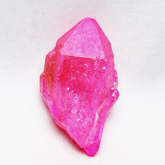 オーラ水晶 オーラクリスタル カテドラルライブラリー  原石 (ローズ)[T693-5037]