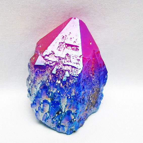 オーラ水晶 オーラクリスタル カテドラルライブラリー  原石(レインボー)[T693-5071]