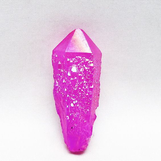 オーラ水晶 オーラクリスタル カテドラルライブラリー  原石 (ローズ)[T693-5153]