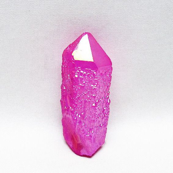 オーラ水晶 オーラクリスタル カテドラルライブラリー  原石 (ローズ)[T693-5160]