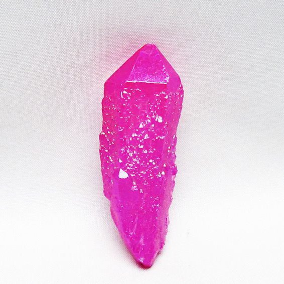 オーラ水晶 オーラクリスタル カテドラルライブラリー  原石 (ローズ)[T693-5167]