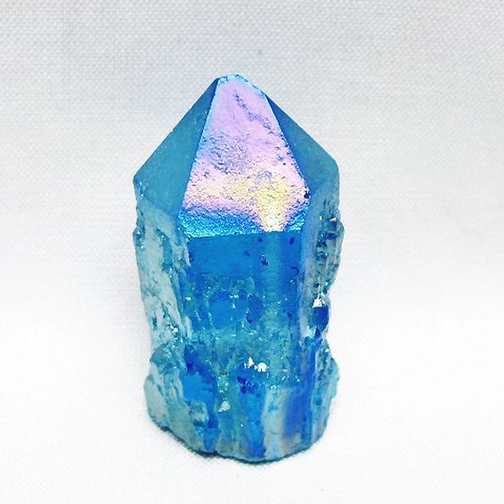 オーラ水晶 オーラクリスタル カテドラルライブラリー  原石 (アクア)[T693-5331]