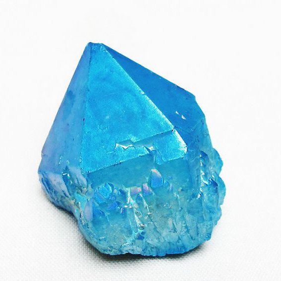 オーラ水晶 オーラクリスタル カテドラルライブラリー  原石 (アクア)[T693-5336]