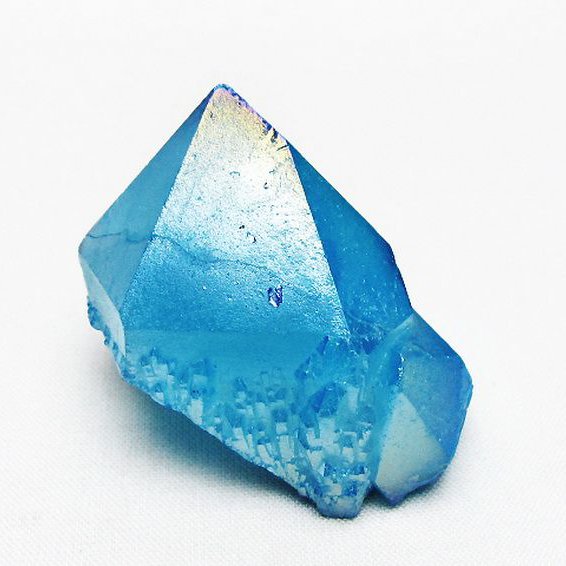 オーラ水晶 オーラクリスタル カテドラルライブラリー  原石 (アクア)[T693-5338]