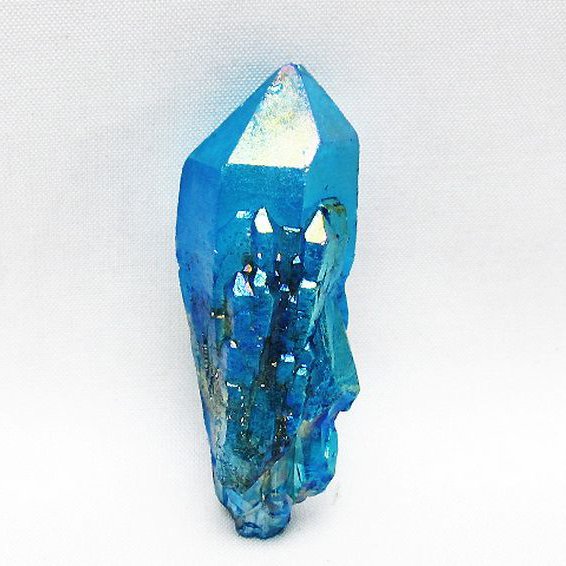 オーラ水晶 オーラクリスタル カテドラルライブラリー  原石 (アクア)[T693-5342]
