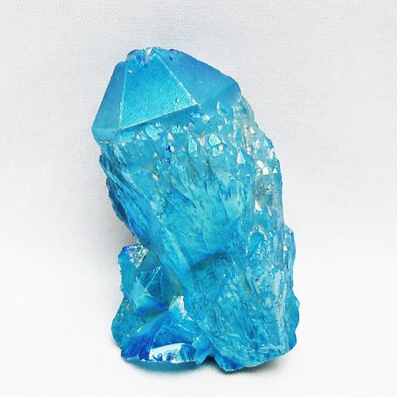 オーラ水晶 オーラクリスタル カテドラルライブラリー  原石 (アクア)[T693-5345]