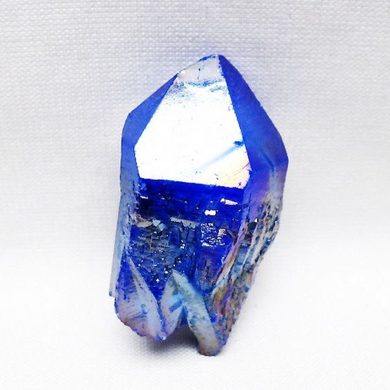 オーラ水晶 オーラクリスタル カテドラルライブラリー 原石 (ブルー) [t693-5819]