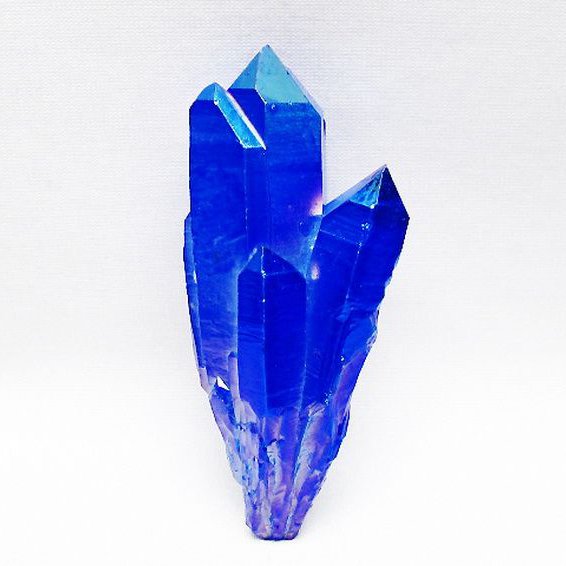 オーラ水晶 オーラクリスタル カテドラルライブラリー クラスター (ブルー) [t693-5851]