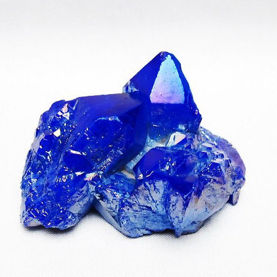 オーラ水晶 オーラクリスタル カテドラルライブラリー クラスター (ブルー) [t693-5852]