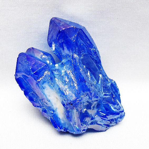 オーラ水晶 オーラクリスタル カテドラルライブラリー クラスター (ブルー) [t693-5855]