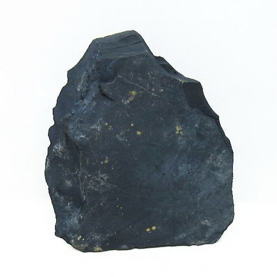 1.1Kg 北海道上ノ国町産 ブラックシリカ 原石[T694-4939]