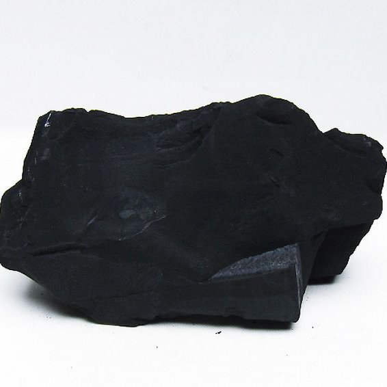 北海道上ノ国町産 ブラックシリカ 原石 [t694-5214]