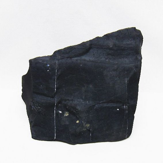 北海道上ノ国町産 ブラックシリカ 原石 [t694-5296]