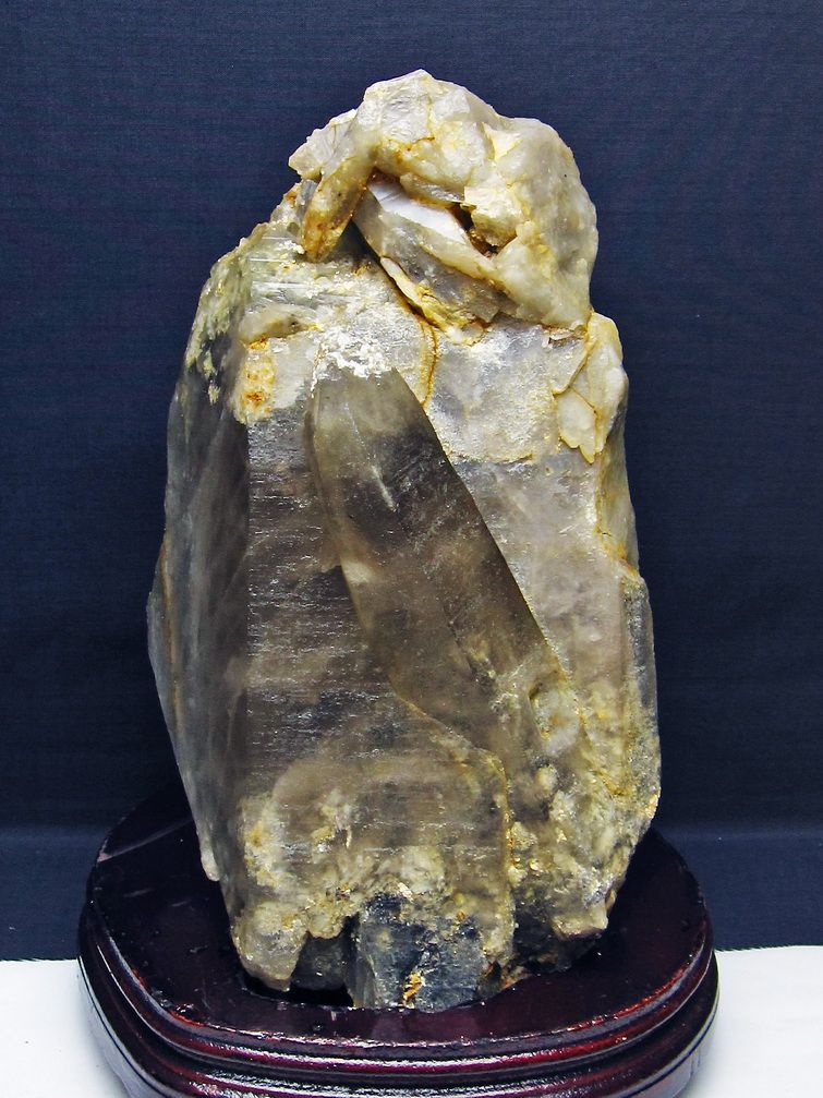 5Kg ライトニング水晶 原石[T695-7979]