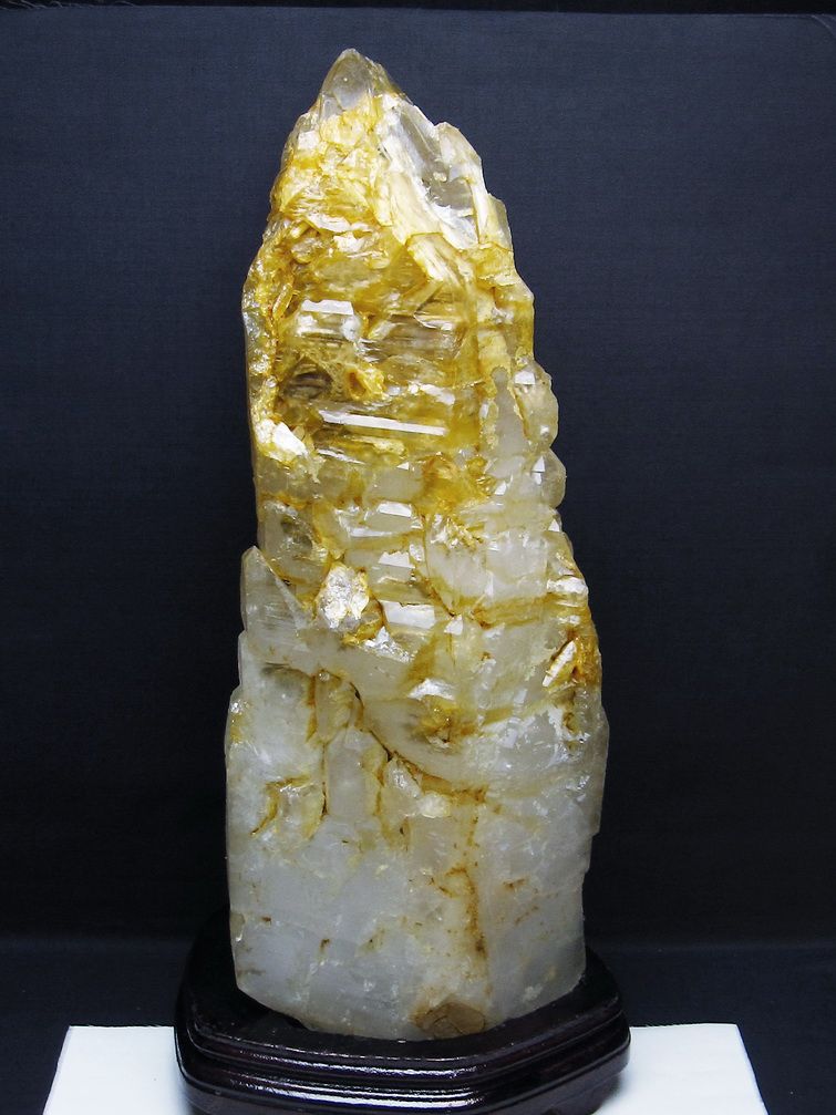 10.9Kg カテドラルライブラリー 水晶 原石[T695-7981]