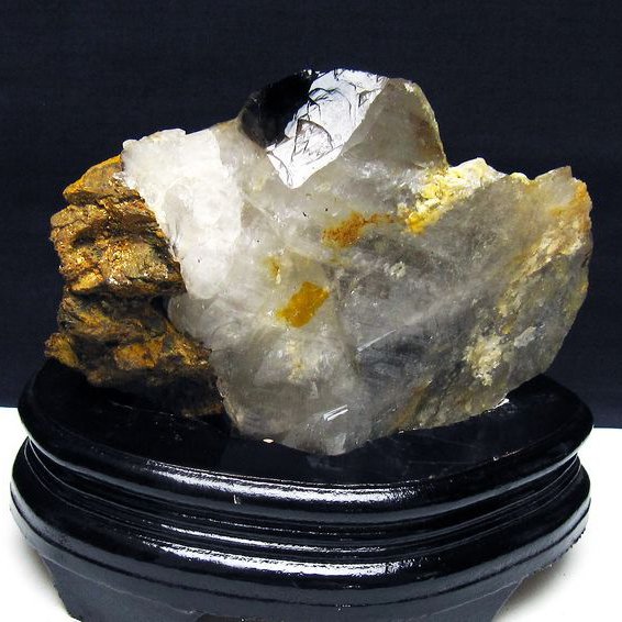 1.1Kg ライトニング カテドラルライブラリー 水晶 原石 [t695-8185]