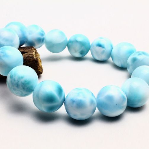 ラリマー ブレスレット 15mm [T7-17940]