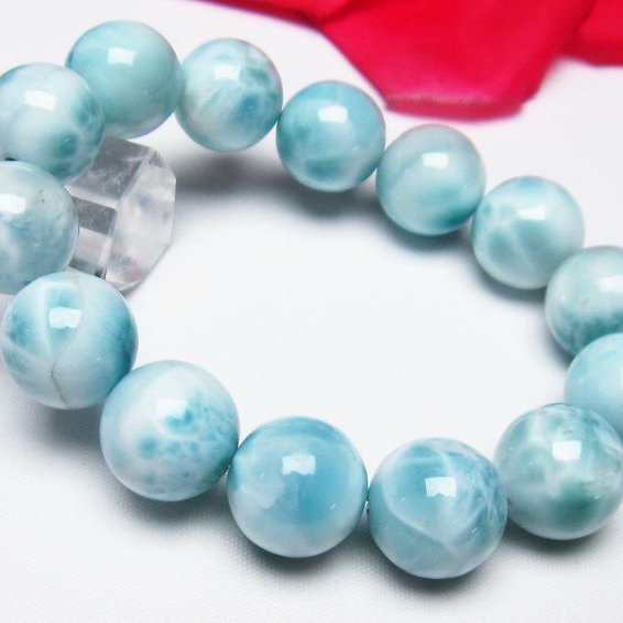 ラリマー ブレスレット 15mm [T7-19469]