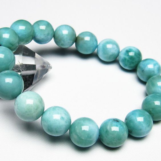 ラリマー ブレスレット 12mm [t7-20747]