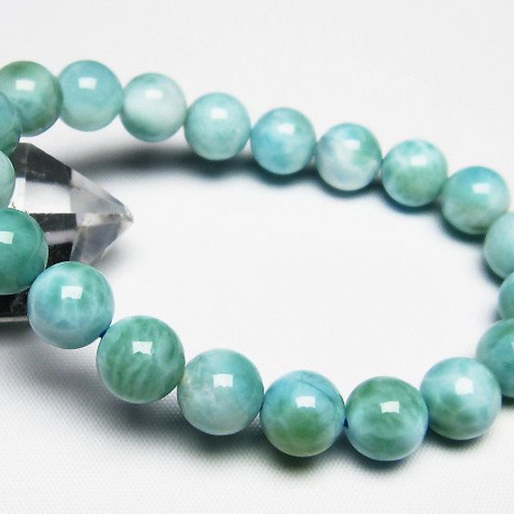 ラリマー ブレスレット 10mm [t7-20749]