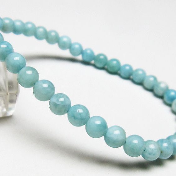ラリマー ブレスレット 5mm [t7-21649]