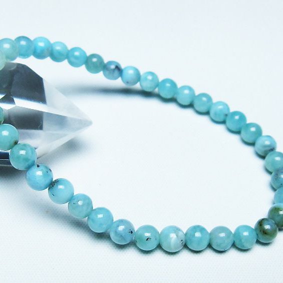 ラリマー ブレスレット 5mm [T7-21822]