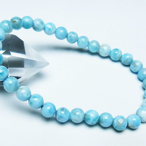 ラリマー ブレスレット 6mm [t7-21869]