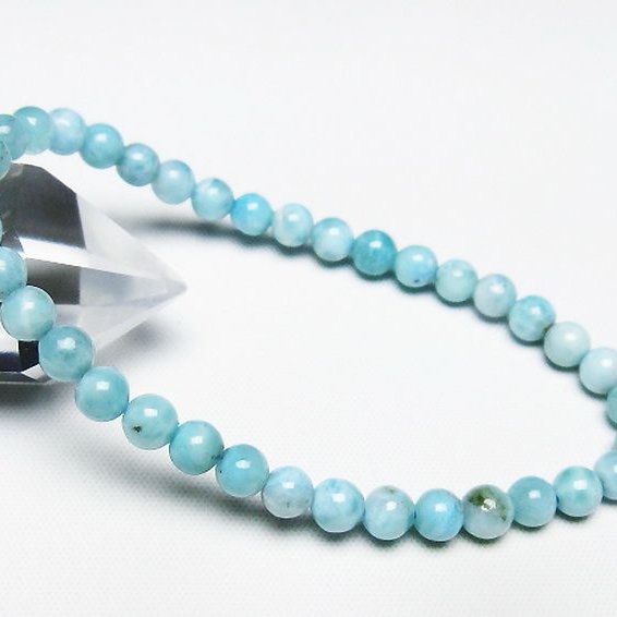 ラリマー ブレスレット 5mm [T7-21914]