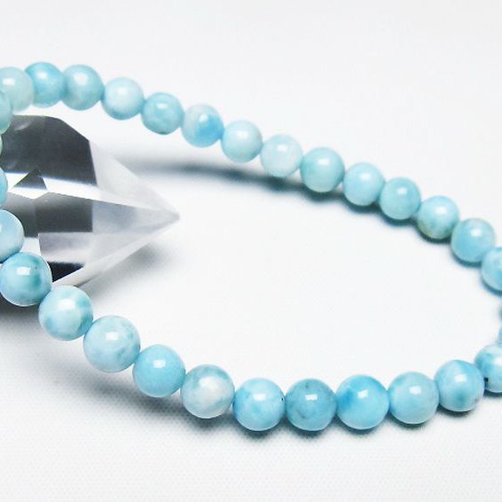 ラリマー ブレスレット 6mm [T7-22040]