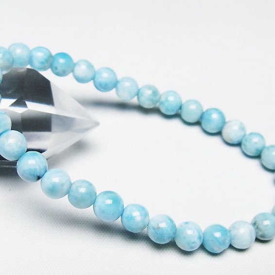ラリマー ブレスレット 6mm [t7-22044]