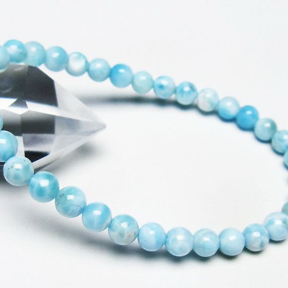 ラリマー ブレスレット 6mm [t7-22054]