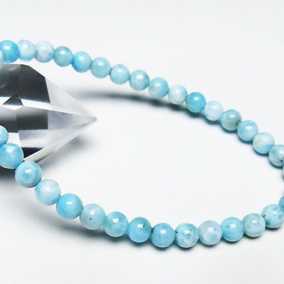 ラリマー ブレスレット 5mm [T7-22064]