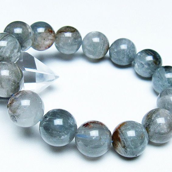 トルマリンルチル ブレスレット 15mm [T702-6656]