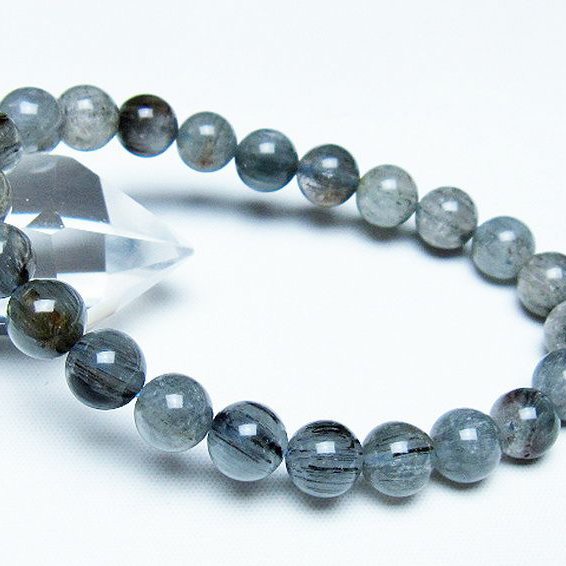 トルマリンルチル ブレスレット 9mm [T702-6679]