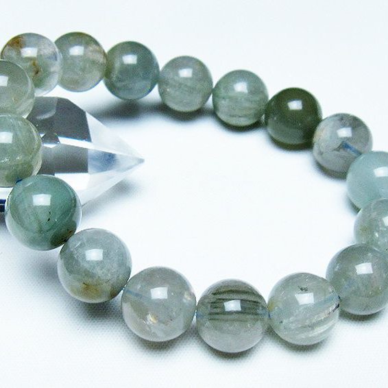 トルマリンルチル ブレスレット 13mm [T702-6691]