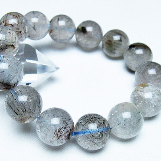 トルマリンルチル ブレスレット 16mm [T702-6710]