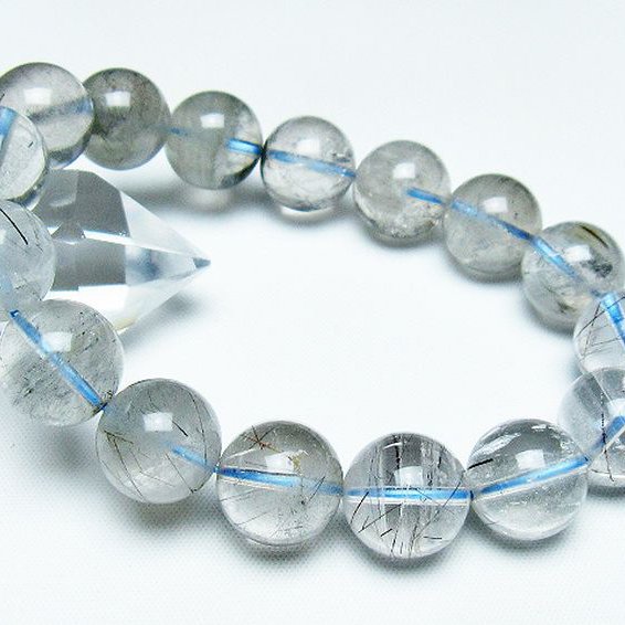 トルマリンルチル ブレスレット 14mm [T702-6762]