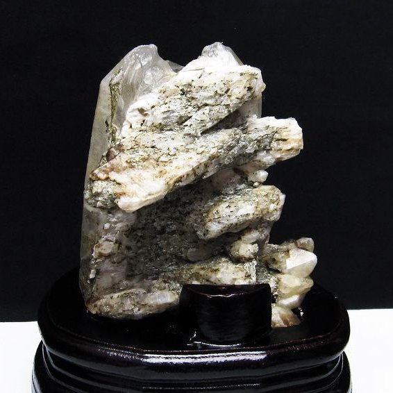 雲母入り  ヒマラヤ水晶  原石[T704-1063]