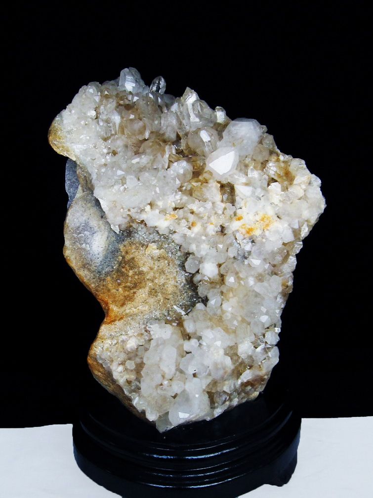 15.5Kg ヒマラヤ水晶クラスター 同梱不可 [t704-1245]