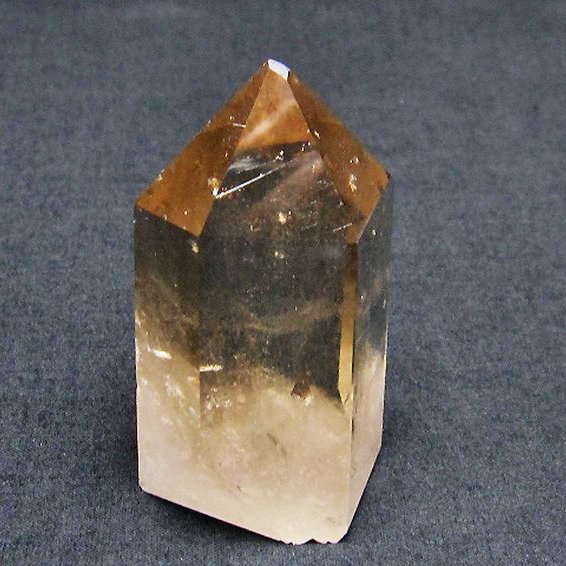 ライトニング水晶 六角柱 [t705-6427]
