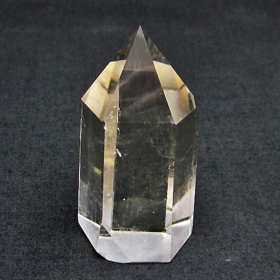 ライトニング水晶 六角柱 [t705-6428]