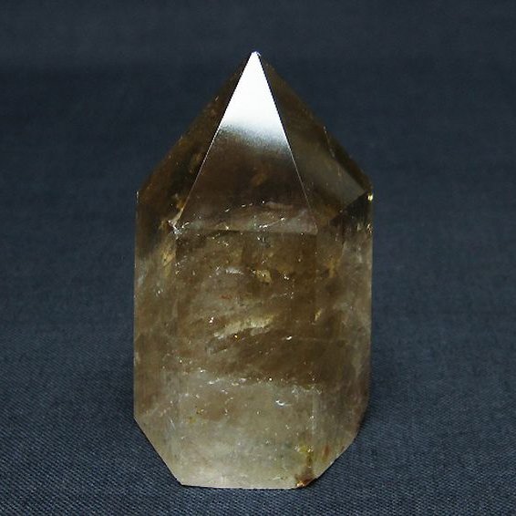 ライトニング水晶 六角柱 [t705-6530]