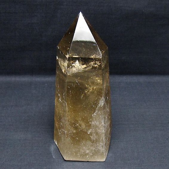 ライトニング水晶 六角柱[T705-7662]